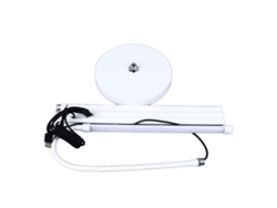 2026-lámpara De Pie Led Blanca Moderna Con Usb, Luz Brisa Control Botón, Alta Para Dormitorio