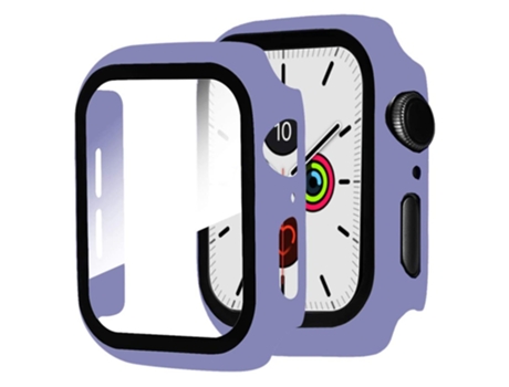 Carcasa de TPU mate antiarañazos para Apple Watch Series 4/5/6/SE/SE (2022) 44mm - purpúreo