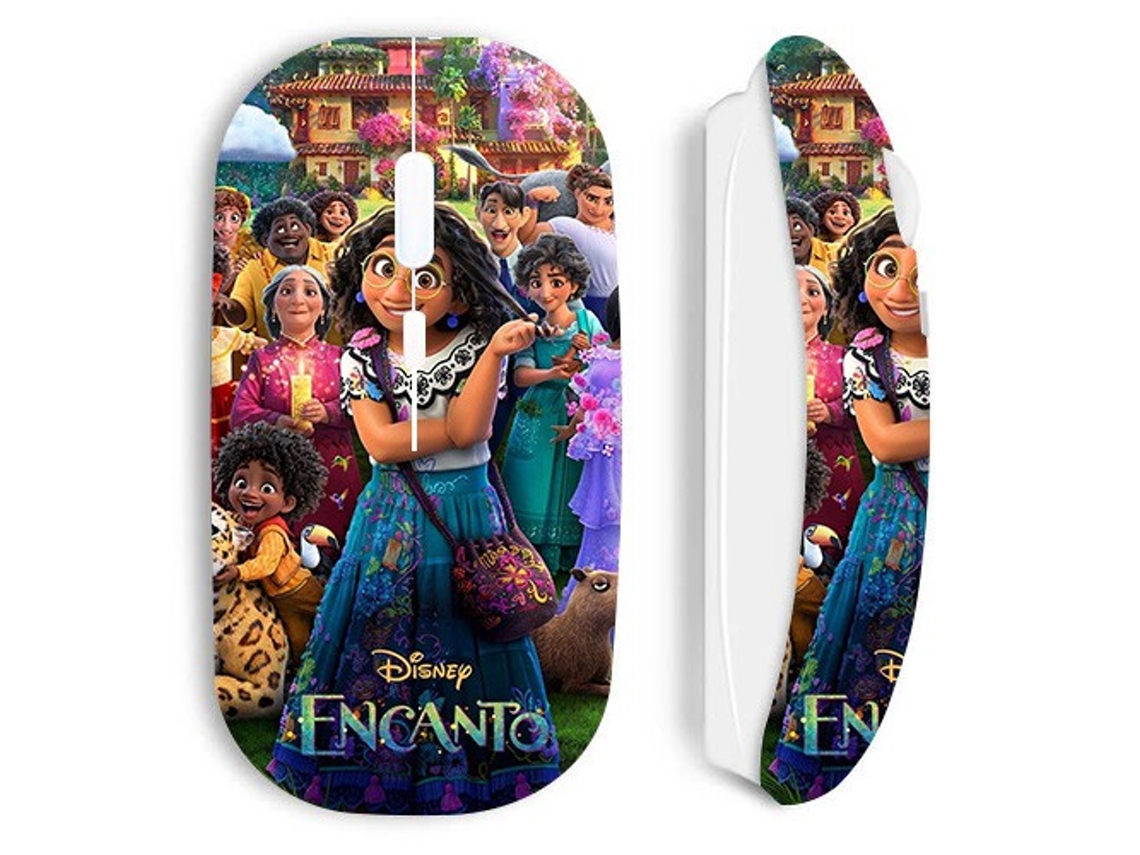 Ratón inalámbrico Charm Family Madrigal blanco Disney Anime Maniacase