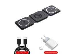 Cargador Inalámbrico (carga Inalámbrica 3 En 1, Conector Eu Carga Rápida Pd20w)