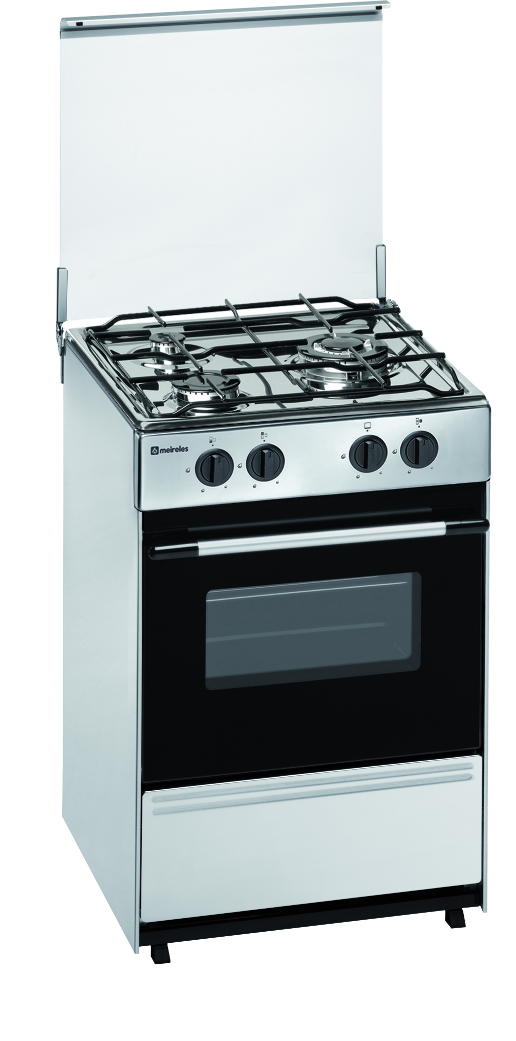 Cocina MEIRELES G1530DVX (53 L - Gas Butano-propano - Inox)