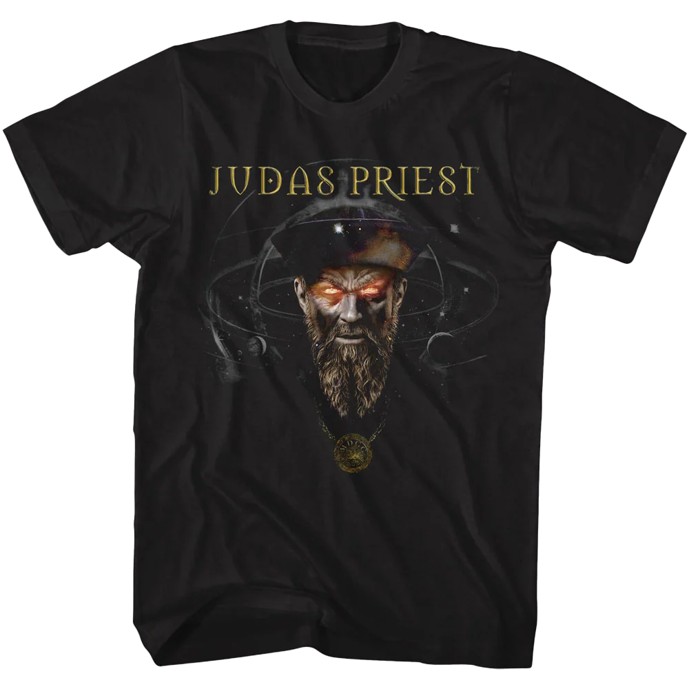 Judas Priest Space Wizard Man T-shirt Unisex Rockinstone Size:l