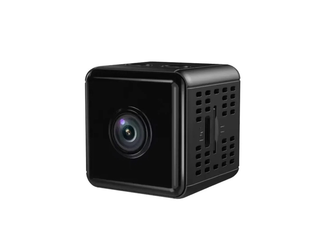 Câmera Oculta 1080p, Wifi Sem Fio, Visão Noturna Yizhood (preta)