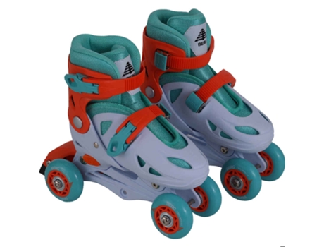 Patines para Niño 3 en 1 Naranja y Verde BERG