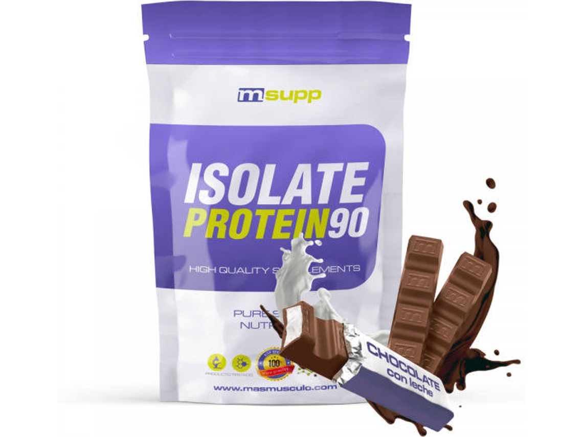 Isolate 90 Cfm - 1kg Chocolate Con Leche Masmusculo