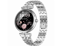 Reloj inteligente Ak73 para mujer, deportivo, resistente al agua, con correa de acero Ly Ebike