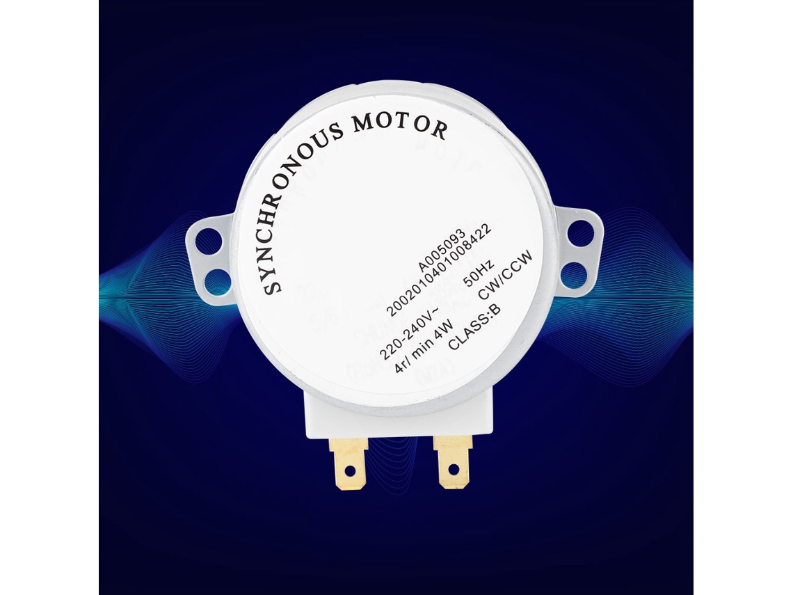 Motor Sincrónico Micro Tyj50-8a7 Ac 4rpm Ccw/cw Para Ventilador Eléctrico Reversible