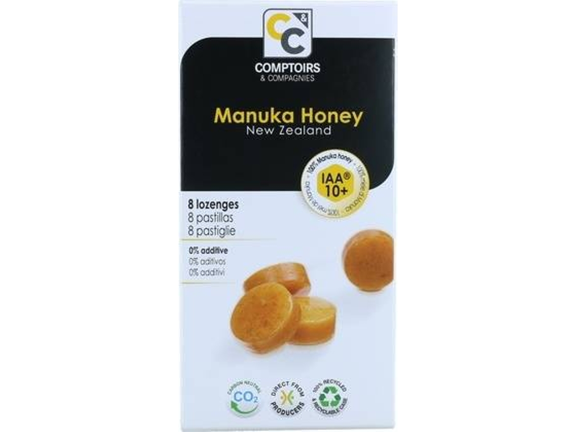 Té COMPTOIRS & COMPAGNIES Comprimidos De Mel Manuka + (8 pastilhas)