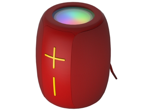 Altavoz Inalámbrico Ligero Y Portátil, My582Bt Samphone Eletronico (Rojo)