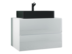 Mueble de lavabo de 2 piezas Lendas S Bl Vcm Lavabo