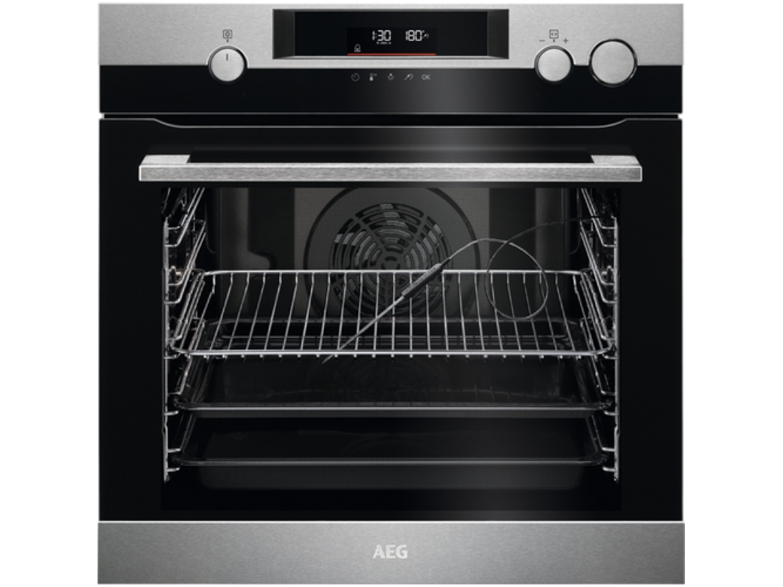 Horno AEG BSK572360M (72 L - 59 cm - Pirolítico - Inox)
