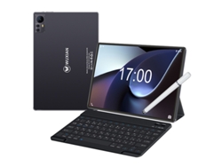 Tablet WUXIAN S39 Bluetooth Teclado Pluma Funda de Cuero 10.1'' 64Gb 4Gb Ram Wi-Fi4G Negro