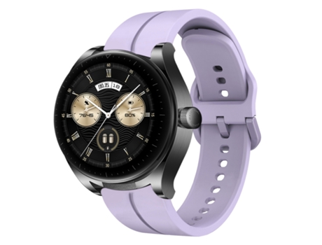 Correa de reloj inteligente para Huawei Watch Buds 22 mm Loop Silicone (púrpura)