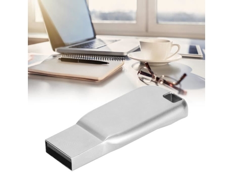 HURRISE Memoria USB Disco Flash Metálico Portátil 2.0 USB Thumb Drive para Transmisión de Datos y Tarjeta de Almacenamiento de Computadora 2Gb 16Gb