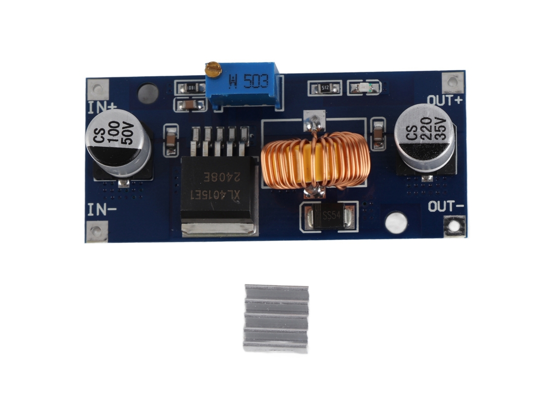 10pcs Módulo De Alimentación Regulable Dc-dc Buck Xl4015 5a Cargador De Litio