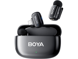 Micrófono Inalámbrico Boya Mini 100m 2 Transmisores Ultra Compacto 5g