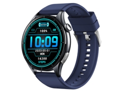 Reloj inteligente resistente al agua IP68 con pantalla AMOLED de 1,56 pulgadas, ECG, examen microfísico, linterna, NFC, Bluetooth y gestión de llamadas.