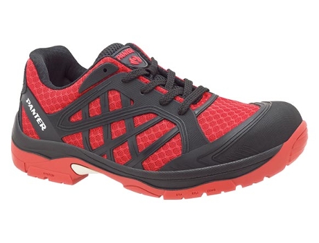 Zapato Seguridad S1P Argos Rojo
