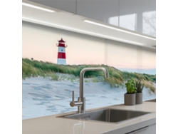 Salpicaderos De Cocina Faro - Naturaleza - Playa 150x60 Cm