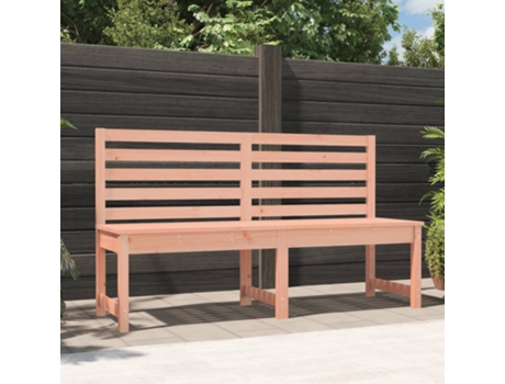 Banco De Jardín VIDAXL Marrón Madera (157.5x48x91.5 cm)