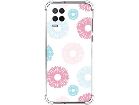Carcasa Realme 8 5G TUMUNDOSMARTPHONE Dibujos Antigolpes Flores 06 Multicolor