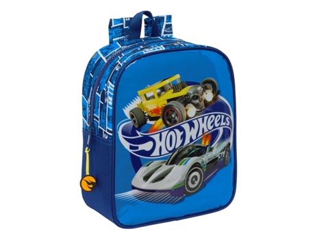 Mochila Infantil HOT WHEELS Sonny (Azul marino - Poliéster 300D)
