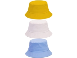 2026-linjou 3 Sombreros De Cubo De Algodón Verano Upf 50 Protección Uv Para Hombre Y Mujer