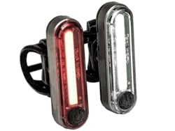 Conjunto Luz Bicicleta Mj Dlight Usb Recargable Ipx4 Negra Yizhood