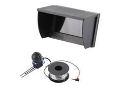 Cámara de pesca IPS HD de 5 pulgadas con detector de peces, resistente al agua IP68, visión nocturna de 15 m.