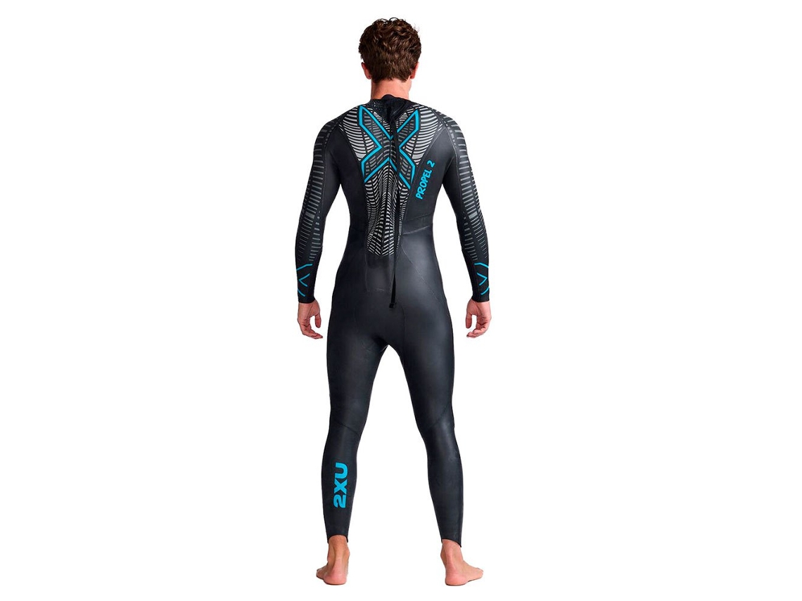 Fato de Neoprene de Manga Comprida Propel 2 Preto M2Xu