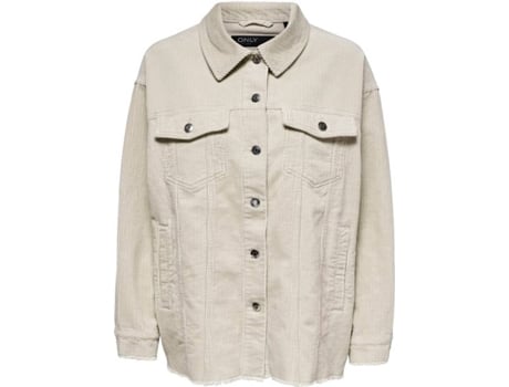 Chaqueta ONLY Terciopelo Mujer (S - Beis)