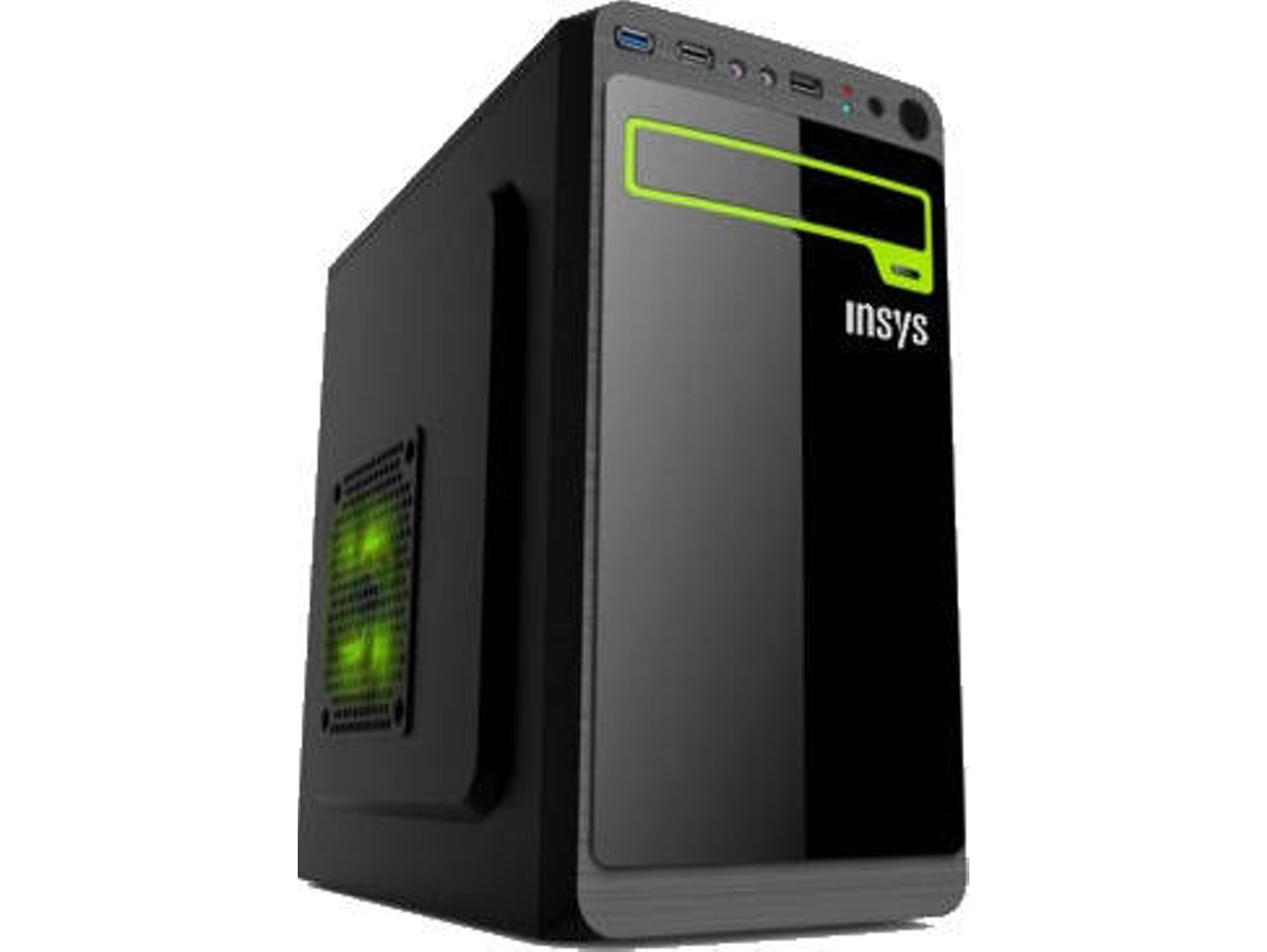 Desktop INSYS PowerNet (Intel Celeron J1800 - RAM: 4 GB - 500 GB HDD + 32 GB SSD - Intel HD Graphics)