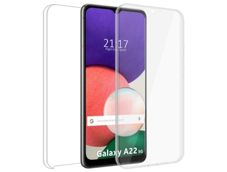 Carcasa Samsung Galaxy A22 5G TUMUNDOSMARTPHONE 360 Transparente