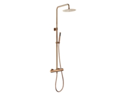 Colección Penee Columna De Ducha Termostática En Latón Rose-gold (cobre) Sc418