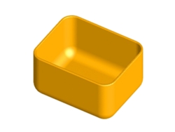 Caja en Polipropileno para Organizador 57x45xH32 mm - L372xP314xH40 mm - ARTPLAST