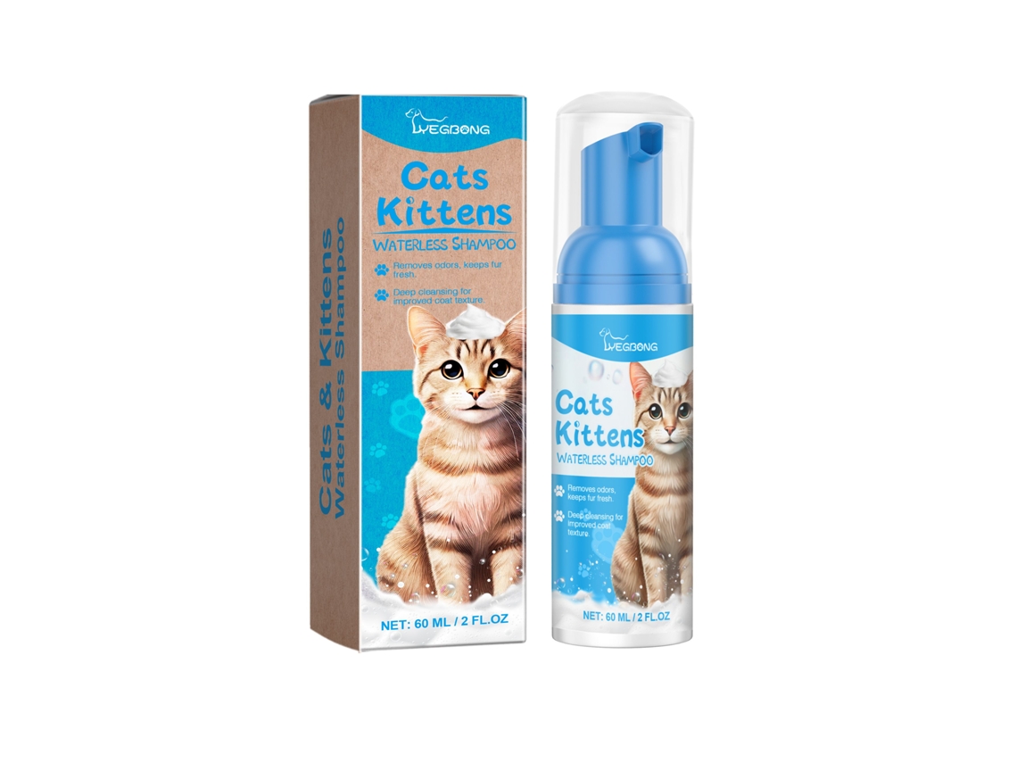 Espuma limpiadora para gatos Worten