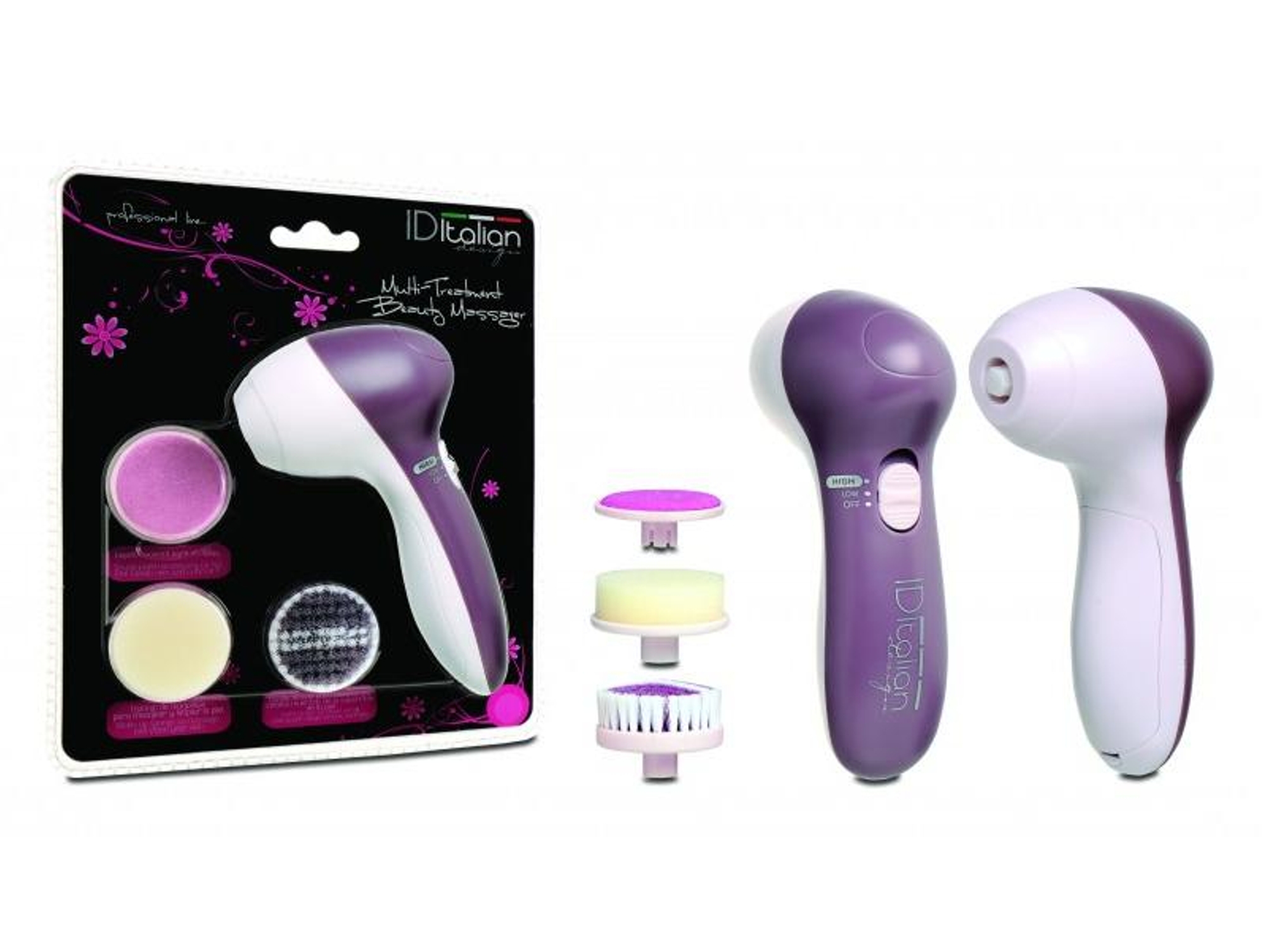 Cepillo de Limpieza Facial ID ITALIAN Idemultimass