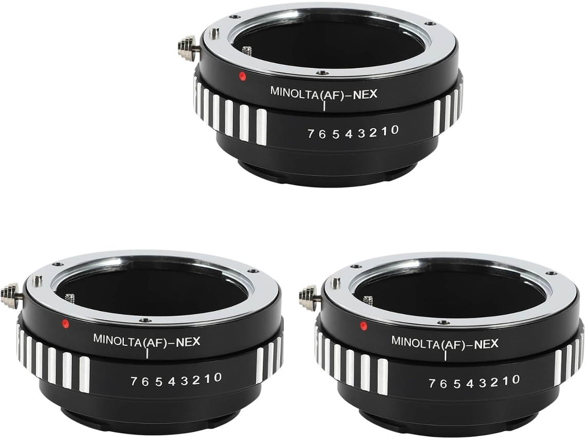 Adaptador 3x Para Lentes Af A Cámaras Nex-3 Y Nex-5 Con Montura E Dc111