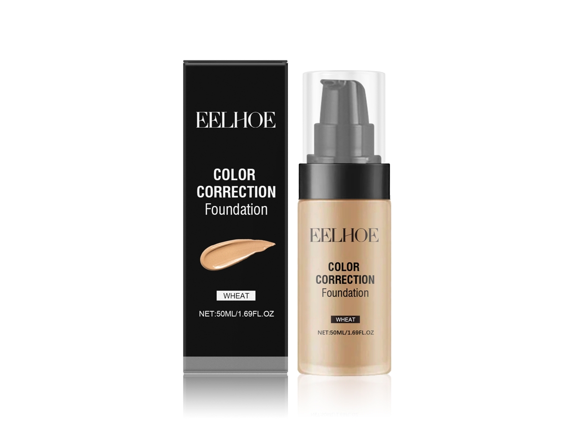 Base de maquillaje correctora tono trigo
