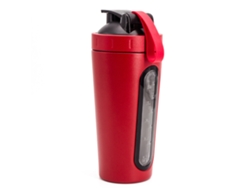 Vaso mezclador de proteína en polvo de acero inoxidable Siurn Red de 700 ml