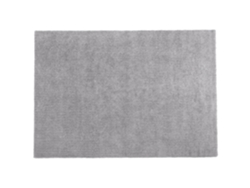 Alfombra BELIANI Demre de Poliéster Gris 160x230