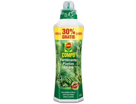 ADUBO LIQ PLANTAS VRD 1000ML+300ML COMPO
