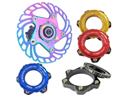 Adaptador Centerlock Para Conversión De Disco De Freno De 6 Pernos, Center Lock De 6 Pernos, Aluminio