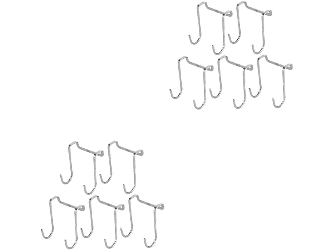 Juego de 2 ganchos de pared de acero inoxidable CHABERLU