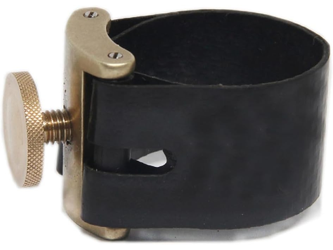 Abrazadera para saxofón alto, duradera, antideslizante, accesorio de metal, 2,8 x 2,7 x 2,6 cm para boquilla.