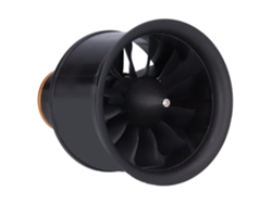 Ventilador Entubado Rc De Alto Rendimiento De 50 Mm Con Motor Sin Escobillas Y 12 Aspas Para Un Control Preciso.