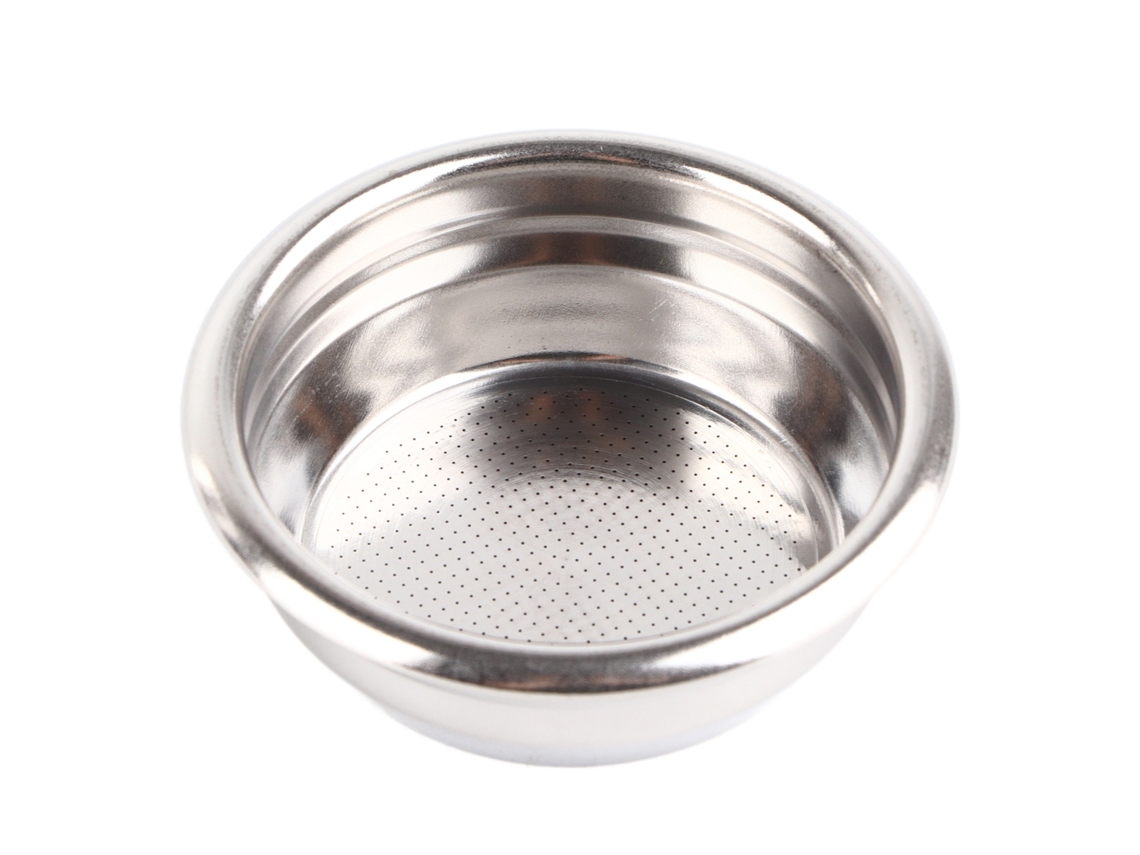 Cesta de filtro de acero inoxidable para patatas, 22 g, 2 tazas, 58 mm