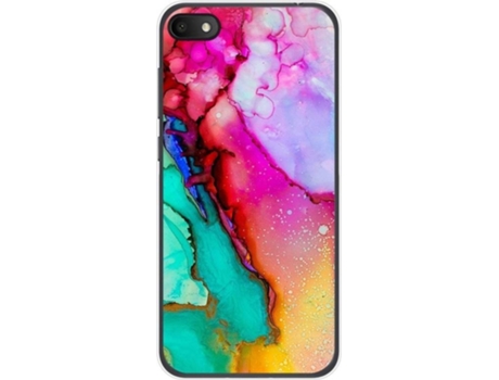 Carcasa Alcatel 1V 2019 TUMUNDOSMARTPHONE Dibujos Multicolor
