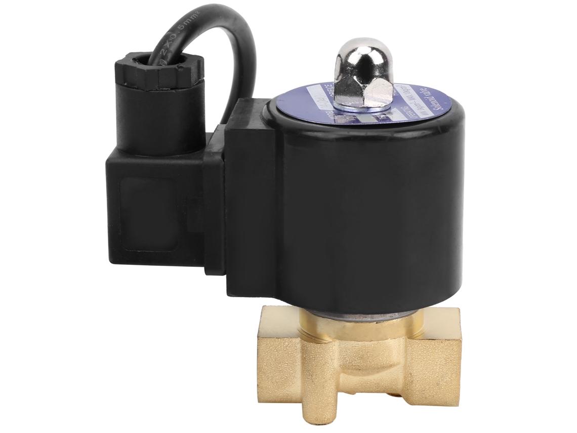 Válvula solenoide de corte de combustible (compatible con excavadoras Cummins)