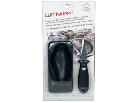 Cuchillo Para Ostras Y Soporte